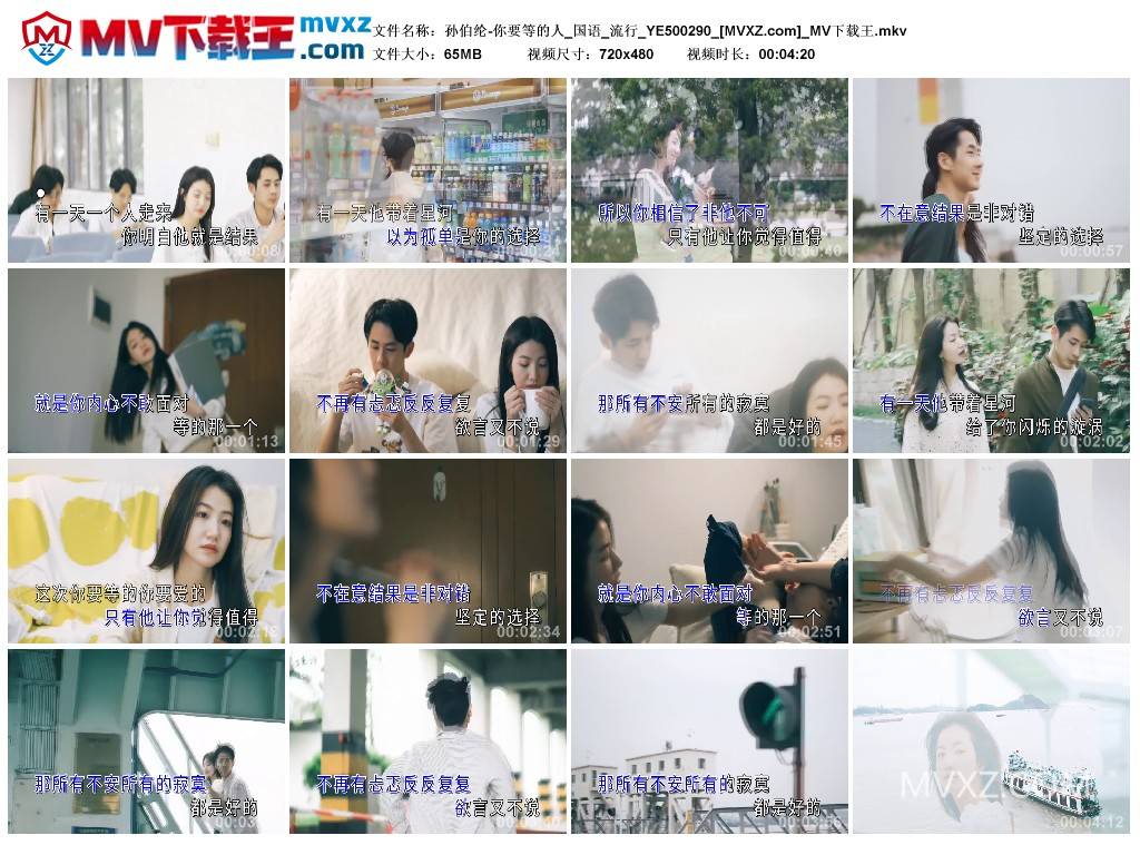 孙伯纶-你要等的人_国语_流行_YE500290